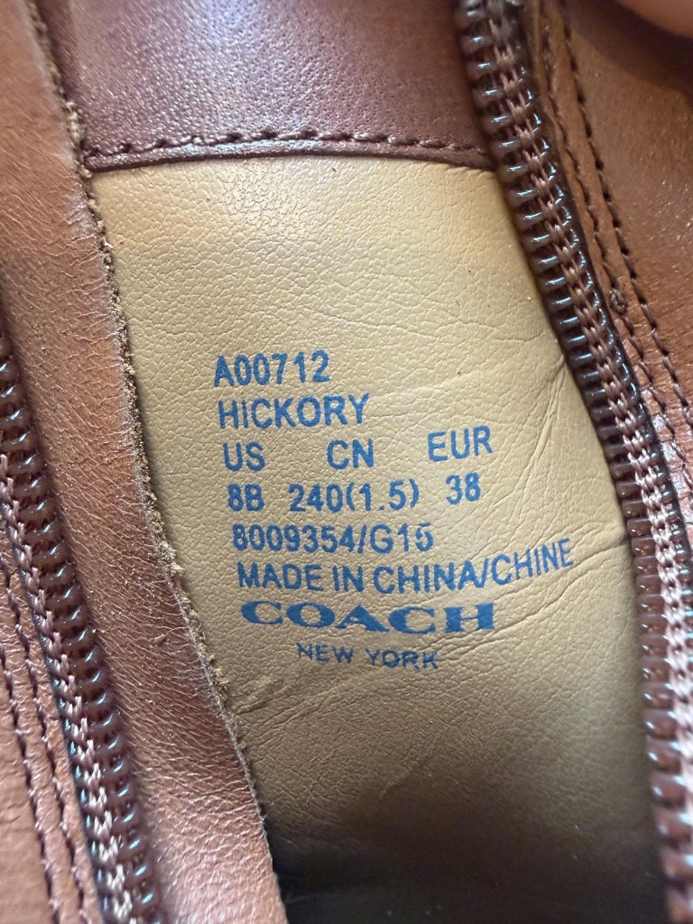 Coach leather booties - Picture 5 of 6